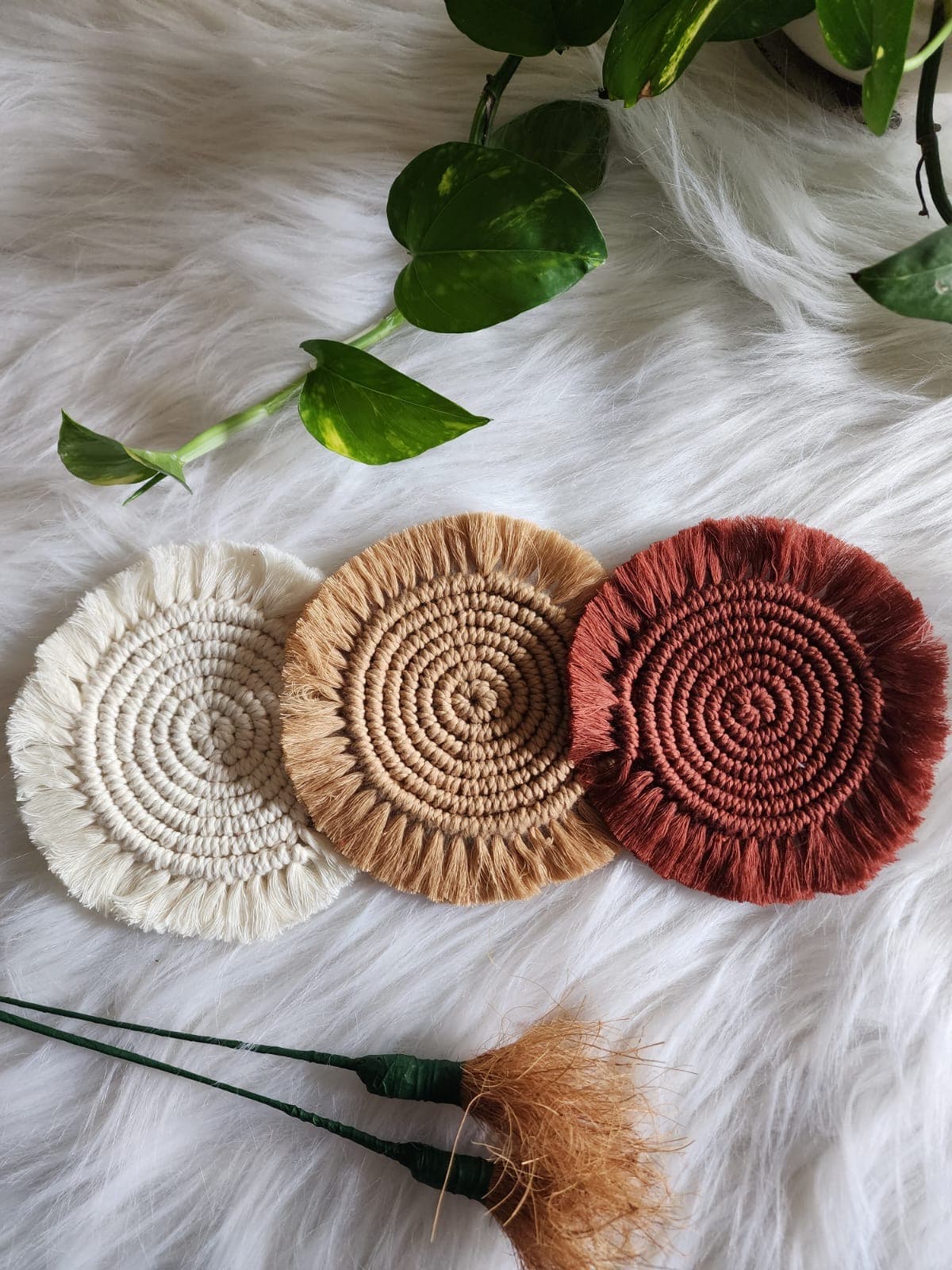 Handloop Coasters (Set of 2)