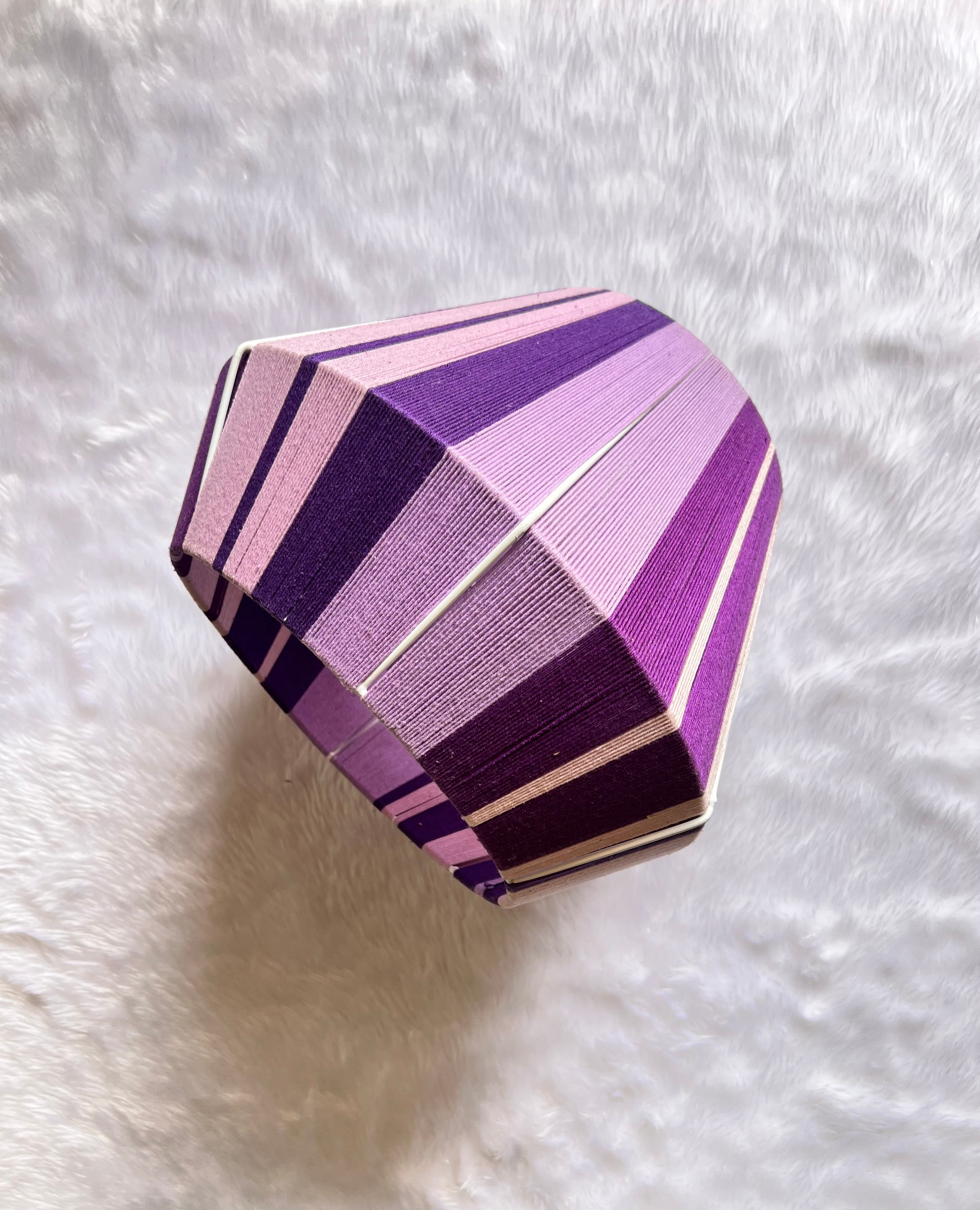 Lavender Haze Hanging Lamp