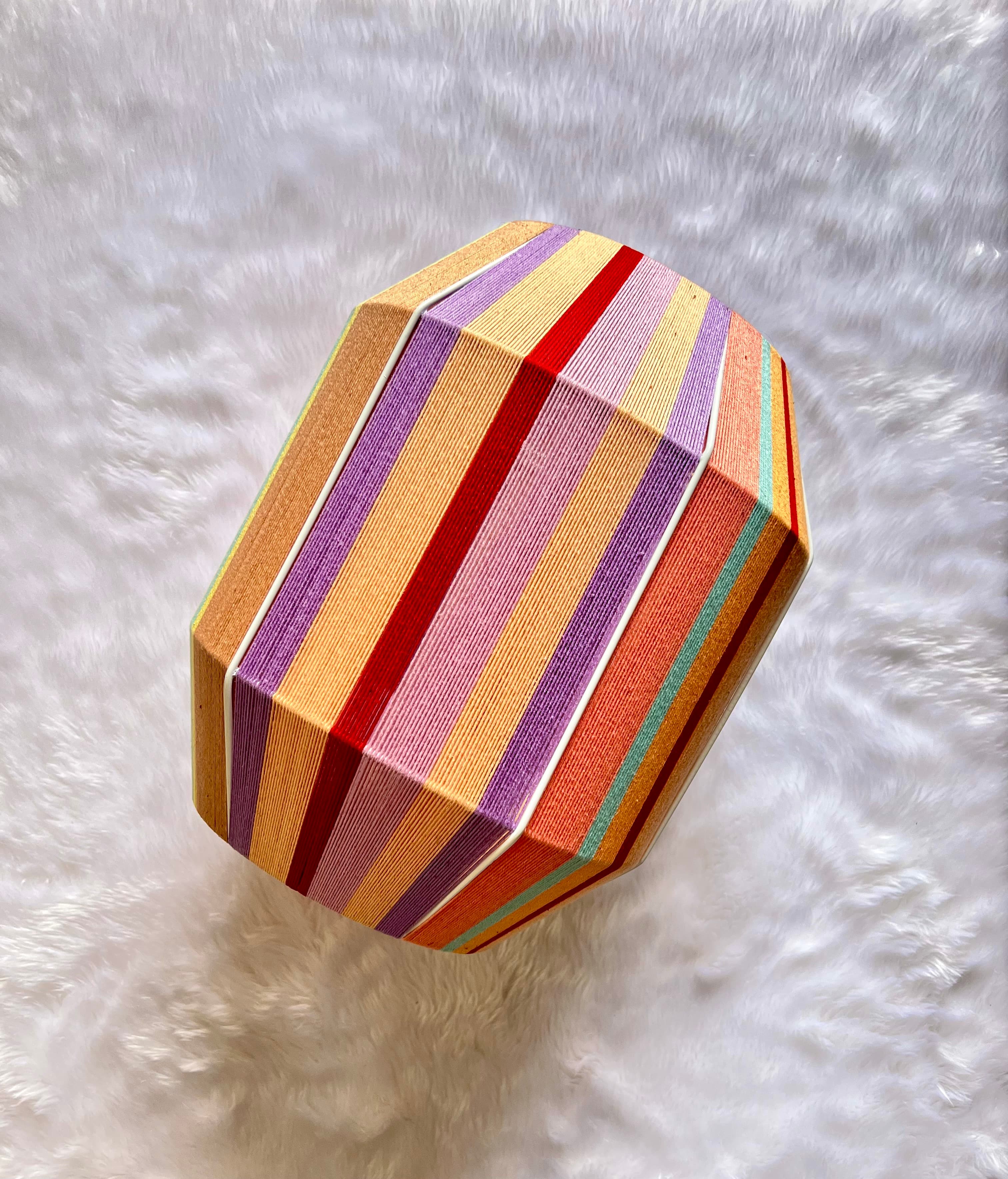 Sorbet Stripes Hanging Lamp