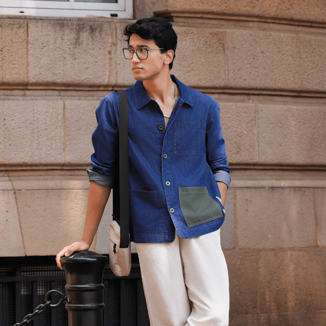 Un Denim - Dark Indigo Full-Sleeved Shacket