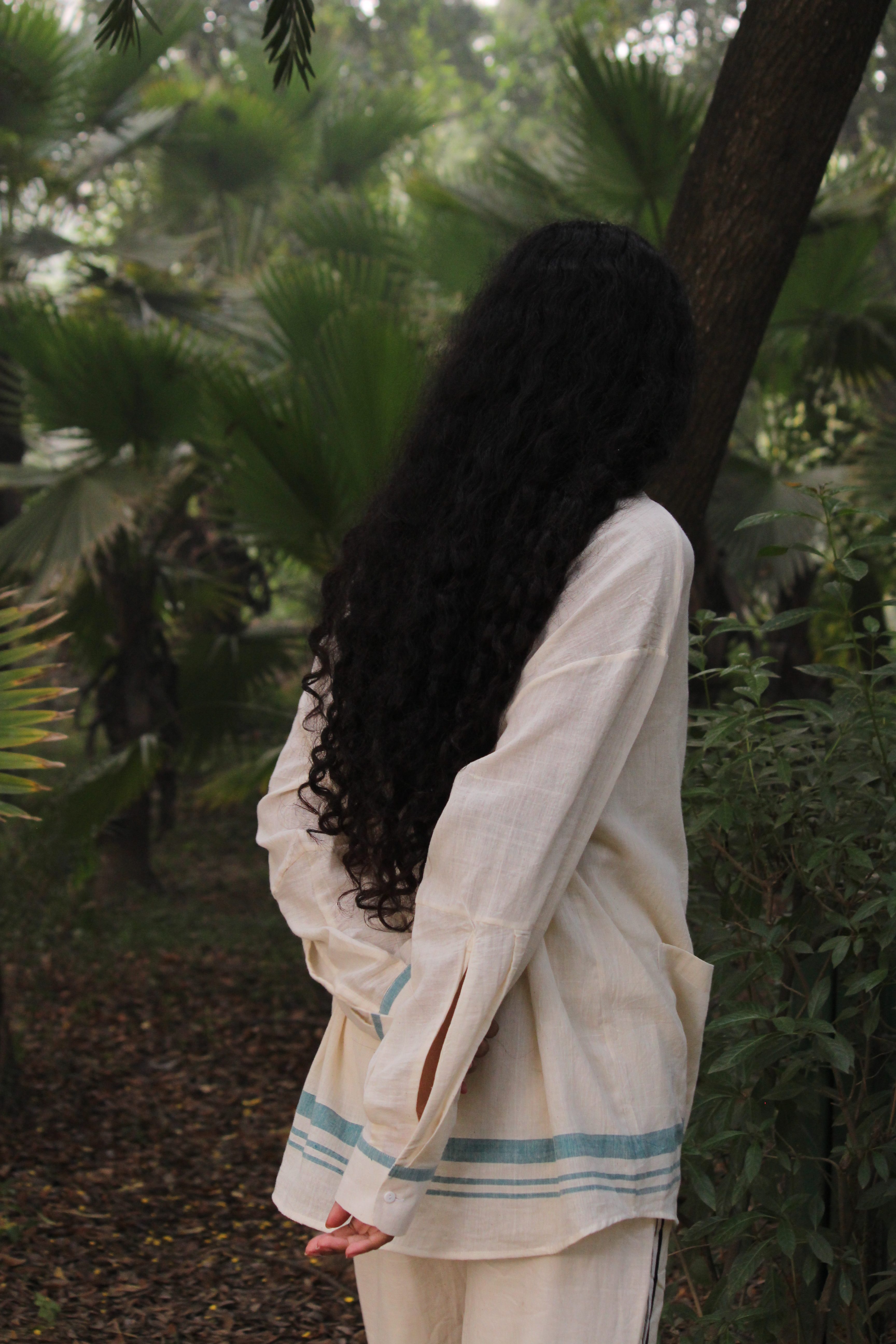 KOVI Handwoven Sea Green Shirt - Image 6